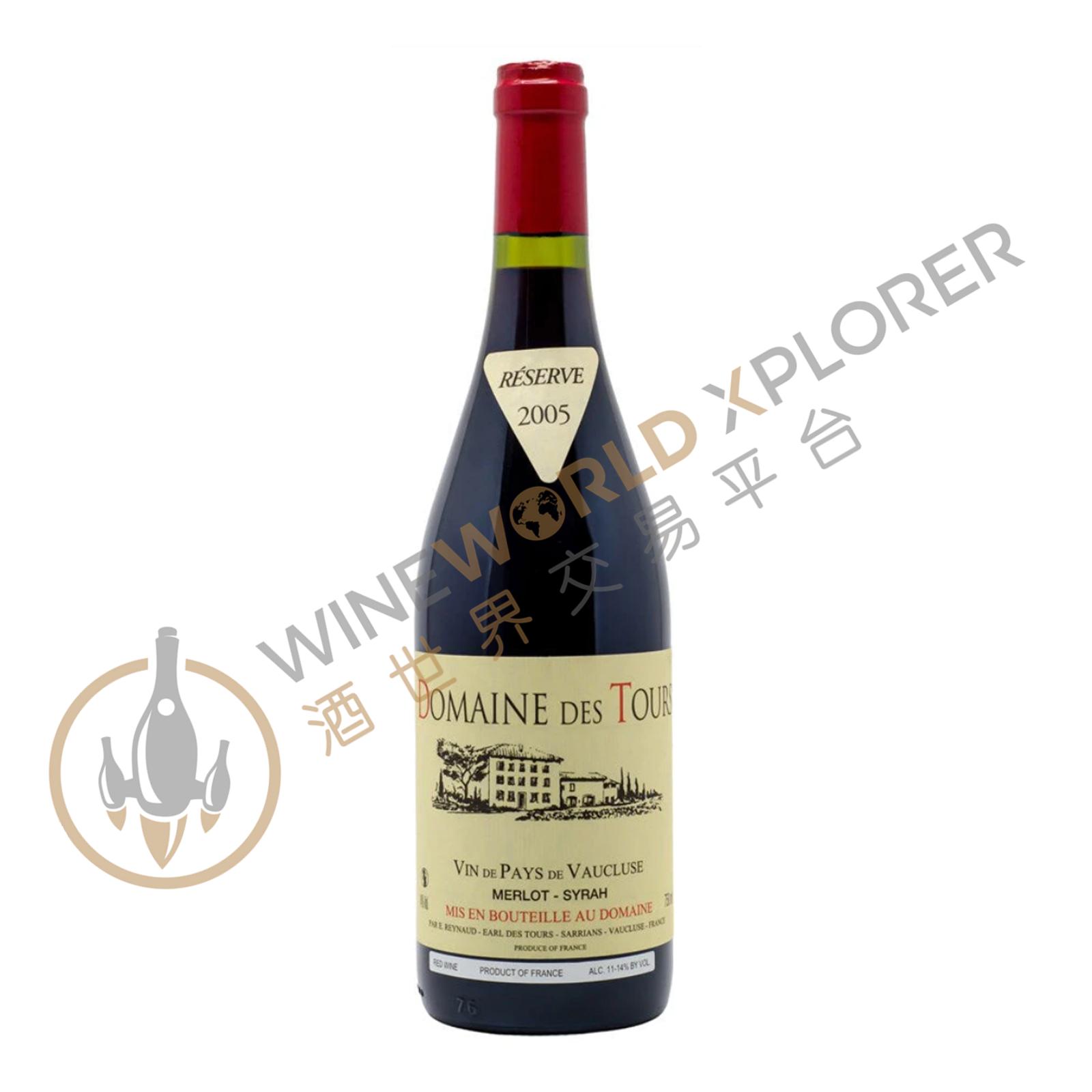 Domaine des Tours (Rayas), Vin de Pays de Vaucluse Rouge 2019